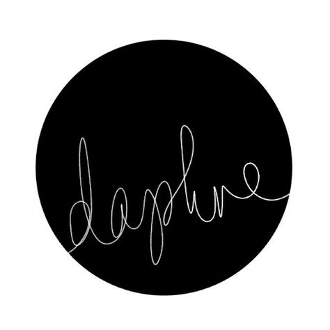 Daphne || || Hand-drawn name art by Meg at pinterest.com/meggiemaye. Daphne Name Aesthetic, Daphne Name, Baby Names Vintage, Names Character, Girls Names Vintage, Vintage Boy Names, Writing Reference, Name Girl