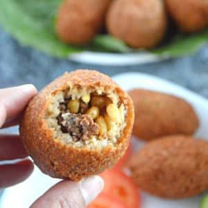 Kibbeh - Print Lebanese Kibbeh Recipe, Fried Kibbeh Recipe, Kibbeh Recipe Lebanese, Syrian Bread, Kibbeh Recipe, Lebanon Food, Libyan Food, Recipe With Ground Beef, Mediterranean Recipes Healthy