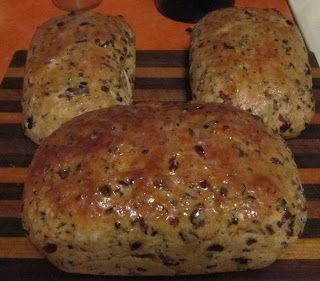 Wild Rice Cranberry Bread Recipe, Cranberry Wild Rice Bread, Wild Rice Bread, Cranberry Wild Rice, Bread Sides, Cranberry Bread Recipes, Wild Rice Recipes, Nutritional Yeast Recipes, Rice Bread