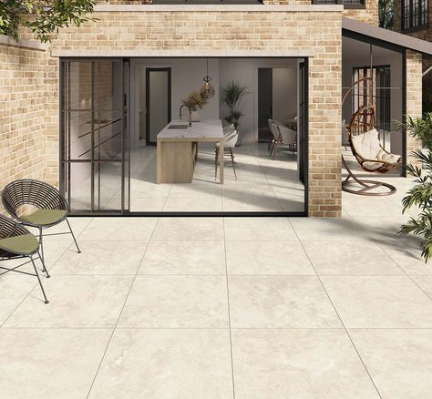 Crafted with meticulous attention to detail, Valverd Catania tiles redefine elegance and functionality for indoor and outdoor spaces alike. Catania boasts an impressive size of 80x80cm, offering expansive coverage and enhancing the aesthetic appeal of any area. Available in both indoor (9mm) and outdoor (20mm) thicknesses, they seamlessly bridge the transition between your indoor sanctuary and outdoor oasis. Designed with versatility in mind, Catania emulates the timeless allure of warm beige n Indoor Tiles, Small Balconies, Outdoor Porcelain Tile, Patio Slabs, Colour Making, Indoor Tile, Yellow Tile, Wood Effect Tiles, Luxury Marble