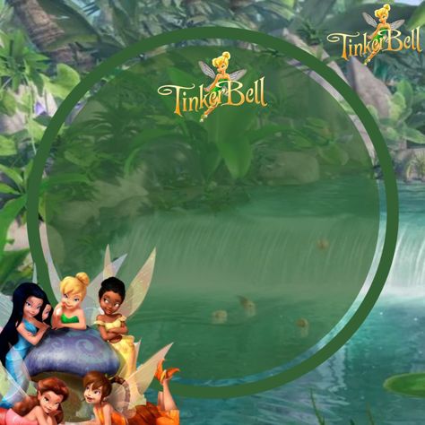 Udp Bg Rpw, Tinkerbell Background, Tinkerbell Invitations, Birthday Invitation Background, Tinkerbell Movies, Pfp Edit, Tinkerbell Party, Felt Finger Puppets, Invitation Background