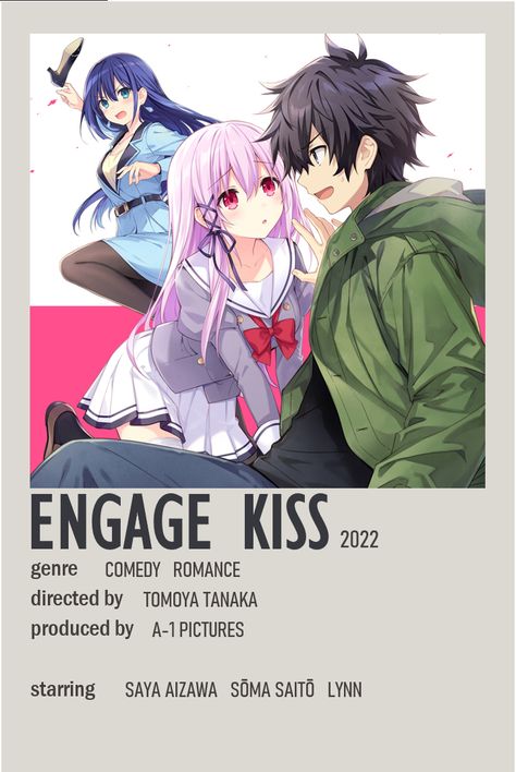 Rekomendasi Anime Romance, Romance Anime List, Engage Kiss, The Olsen Twins, Best Romance Anime, Anime Release, Japanese Animated Movies, Film Anime, Gender Inequality