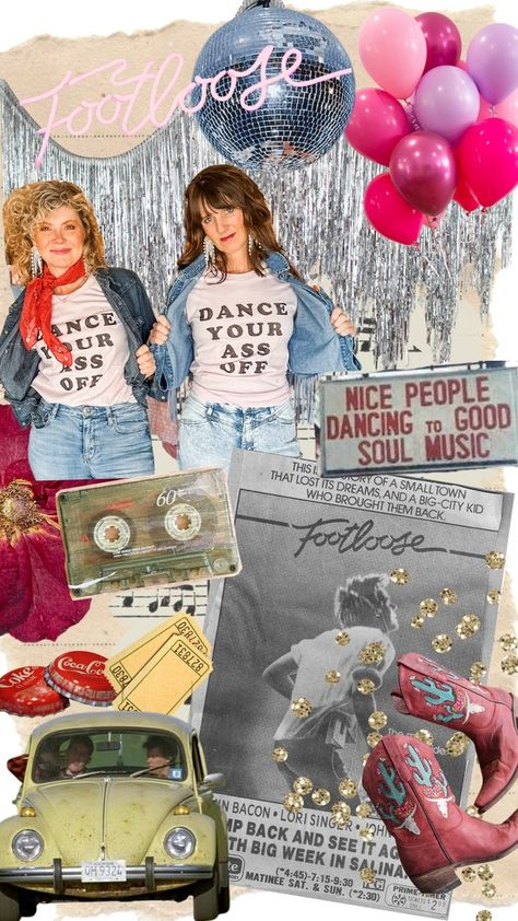 Footloose Themed Party, Footloose Aesthetic, Footloose Movie, Aesthetic Vibes, 30th Birthday, Themed Party, Ariel, Party Themes, Diva