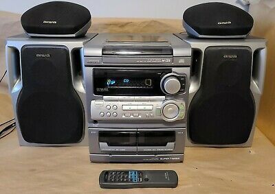 90s Stereo System, Sony Cd Player, Hifi Music System, Retro Tech, Surround Sound Speakers, Hi Fi System, Stereo Systems, Vintage Radios, Stereo System