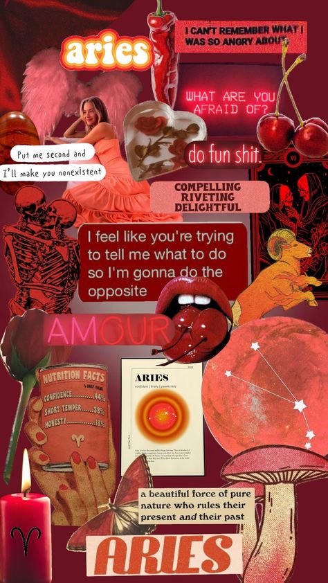 #aries #arieszodiac #ariesmoodboard #red #wallpaper #shufflesfyp #quotes Aries Lilith Aesthetic, Aries Mood Board, Aries Background Wallpaper, Aries Wallpaper Aesthetic, Aries Core Aesthetic, Aries Core, Aries Aura, Aries Wallpaper, Aries Aesthetic