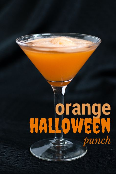 Easy Halloween Punch with Fanta Halloween Punch Bowl Nonalcoholic, Easy Alcoholic Punch Recipes For A Crowd Halloween, Punch Bowl Halloween Drinks, Orange Soda Halloween Punch, Halloween Punch With Ginger Ale, Easy Halloween Punch, Halloween Booze, Best Punch Recipe, Halloween Alcohol