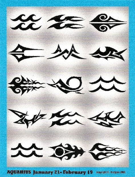 water signs tattoo Aquarius Tattoo Ideas For Men, Water Signs Tattoo, Aquarius Tattoo Men Zodiac, Water Barrier Tattoo, Aquarius Tattoo Men, Aquarius Tattoo Ideas Unique, Aquarius Zodiac Tattoo, Aquarius Symbols, Water Sign Tattoo