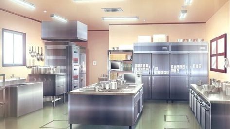 Anime Houses, School Kitchen, Kitchen Background, Anime House, Episode Interactive, Anime Places, Episode Interactive Backgrounds, Gacha Backgrounds, Episode Backgrounds