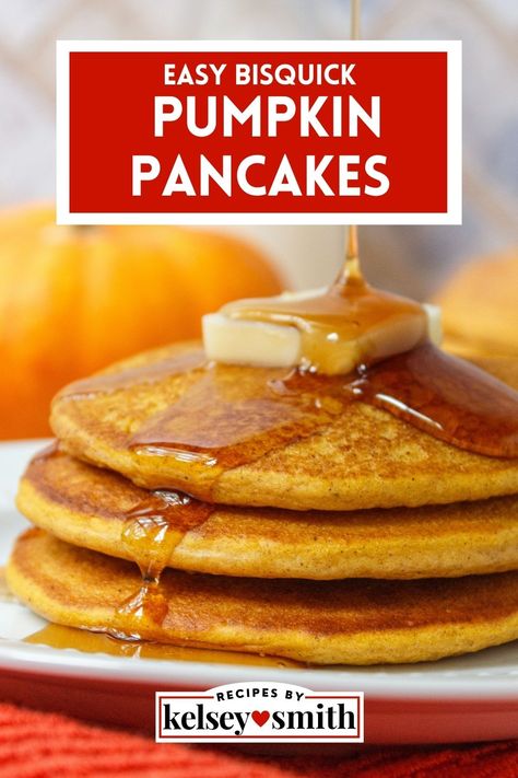 Bisquick Pumpkin Pancakes, Pumpkin Pancakes Bisquick, Vegan Pumpkin Pancakes, Pumpkin Pancakes Easy, Bisquick Pancakes, Baking Mix Recipes, Cornbread Recipe Sweet, Pumpkin Spice Pancakes, Pumpkin Pancake Recipe