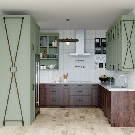 ✨ Love the look of metal but worried about space? Here's a design secret: Think beyond countertops and wall decor!⁠ ⁠ Our Wall End Cap adds that perfect metallic touch to your upper cabinets, while our Tall End Cap brings the same magic to full-height cabinetry. These sleek accents deliver all the modern industrial vibes without sacrificing an inch of precious space.⁠ ⁠ Ready to elevate your kitchen design? Visit our website to explore these game-changing solutions! 🏠 ⁠ Upper Cabinets, Interior Design Firms, Modern Industrial, Design Firms, Shelving Unit, Countertops, A Design, Kitchen Design, The Modern