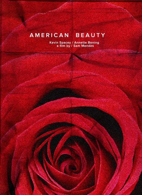 American Beauty (1999) American Beauty Poster, American Beauty Movie, Beauty Movie, Annette Bening, Sam Mendes, Cover Magazine, Tinted Glasses, Beauty Posters, I Love Cinema