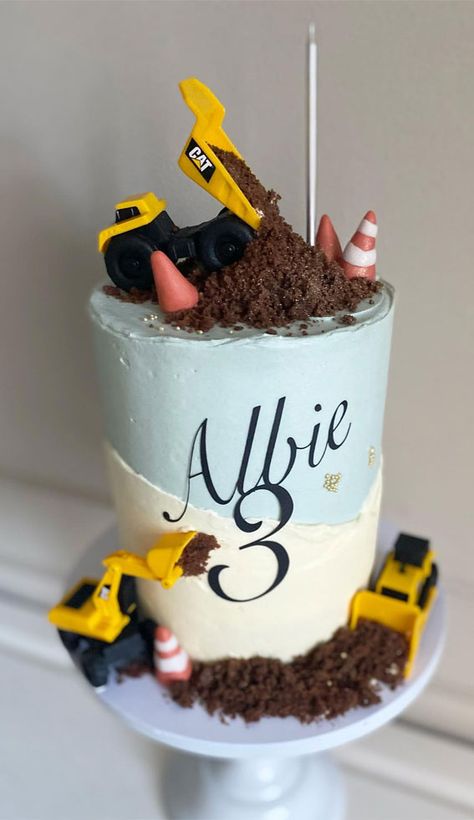 digger theme cake, construction theme cake, digger cake, digger theme birthday cake, construction theme birthday cake, digger birthday cake ideas, builder theme cake, birthday cake, children birthday cake Cake Construction Theme, Construction Theme Birthday Cake, Cake Digger, Digger Birthday Cake, Construction Theme Cake, Excavator Cake, 23 Birthday Cake, Digger Cake, Construction Party Favors