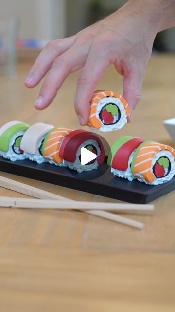 ForgeCore on Instagram: "Calling this one “Sushi Supplements”. If you want to 3D print it, the files are that the link in my bio! What functional food should I design next? . #3dprinting #sushi" 3d Printing Projects, Beautiful Objects, Functional Food, August 17, I Design, 3d Print, 3d Printing, 3 D, On Instagram