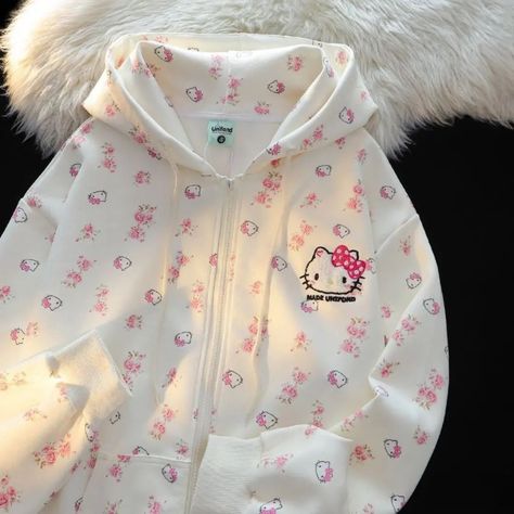 ⋆.˚✮ Sanrio jackets✮˚.⋆ (check slides) Takes (4-9) & (1-3) weeks to deliver Shop from link in bio!!! Dm only for queries . . . #sanrio #lamp #moonlamp #aesthetic #roomdecor #moon #PlushieLove #hellokitty #PlushieLove Sanrio Jacket, Hello Kitty Hoodie, Loose Cardigan, Spring And Fall, Sweater Jacket, Hello Kitty, Jackets For Women, Kitty, Floral