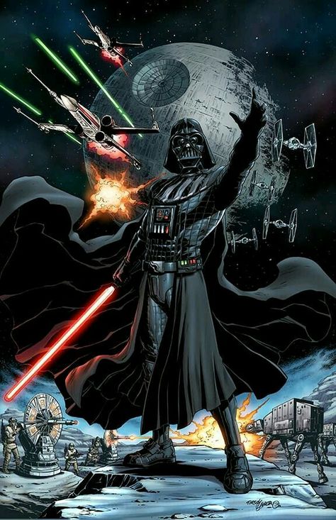 Vader Wallpaper, Darth Vader Art, Darth Vader Star Wars, Anakin Vader, Arte Nerd, Storm Troopers, Star Wars Sith, Star Wars Books, Vader Star Wars