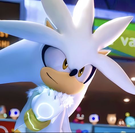 Silver Sonic Pfp, Silver Icons, Sonic Pictures, Sonic Underground, Silver The Hedgehog, Sonic 3, Sonic Franchise, Rainbow Light, Sonic And Shadow