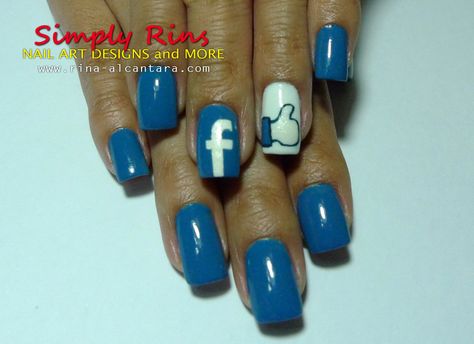 LIKE~FACEBOOK NAILS Toes Nail Art, French Nail Art, Diy Nail Art, Cute Nail Art, Hot Nails, Cute Nail Designs, Nail Paint, Creative Nails, Nail Art Diy