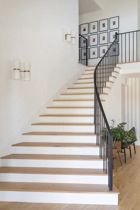 Staircase Design Ideas, Beautiful Stairs, Staircase Design, Home Reno, Florida Home, White Oak, Somerset, Home Interior Design, House Interior