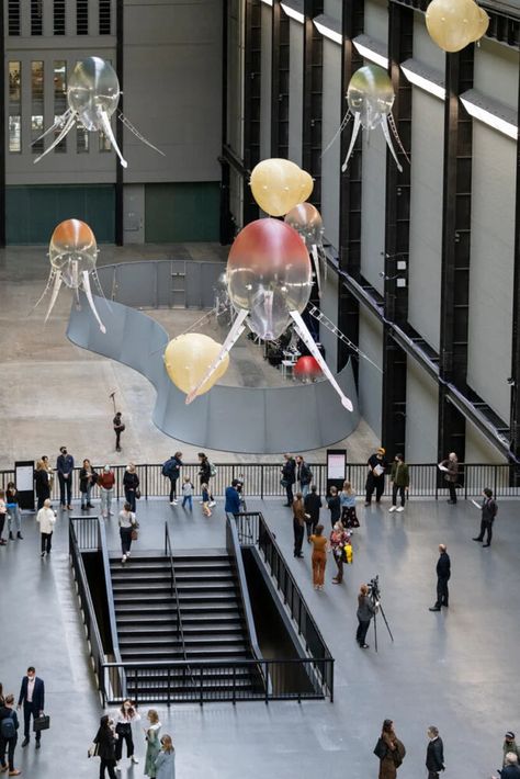 Anicka Yi, Personality Pics, Floating Installation, Turbine Hall, Rose Book, The Tate Modern, Art Connection, Post Human, Ceiling Art