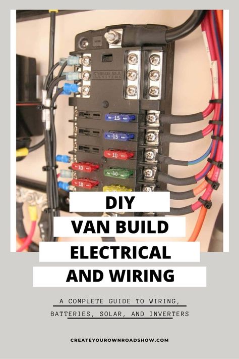 Van Conversion Electrical Layout, Skoolie Electrical System, Rv Electrical Wiring, Campervan Electrical System, Camper Electrical System, Rv Electrical System, Van Electrical System, Van Rebuild, Rv Rebuild