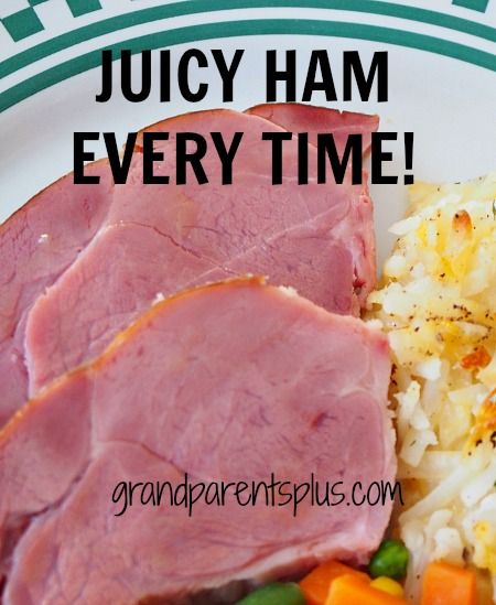 A friend gave me this hint and it results in a Juicy Ham Every Time!  I will never ever again cook a  ham without doing it this way. Talk about moist!  All the juices are retained and the flavor and texture is fabulous. Try it and you won't go back to your old ways! Easy Cheesy Potatoes, Juicy Ham, Ham In The Oven, Ham Dishes, Ham Recipes Baked, Crockpot Ham, Honey Baked Ham, Ham Steaks, Pork Ham