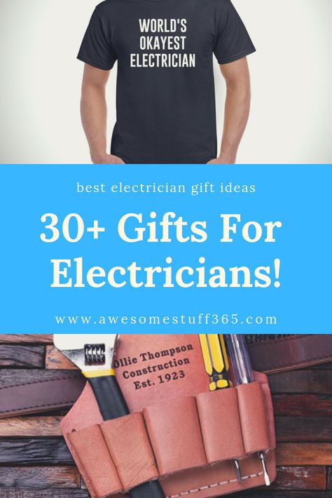 Discover the best Gifts for Electricians here in our guide that features the most unique electrician gifts money can buy. Check it out Today! Gifts For Electrician Boyfriend, Gift For Electrician, Electrician Gifts Ideas, Graduation Party Gift Ideas, Electrician Party, Electrician Graduation, Gifts For Electricians, Homemade Graduation Gifts, Electrical Lineman