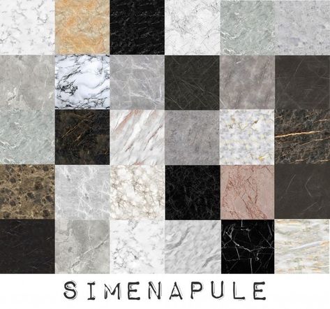 Luxury Marble Flooring, Arch Ways, Black Marble Floor, Sims 4 Cc Furniture Living Rooms, Floor Marble, Sims 4 Kitchen, Mod Furniture, The Sims 4 Pc, Sims 4 Bedroom