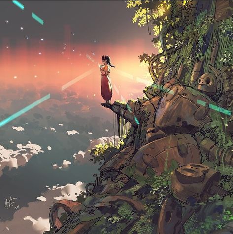 Laputa Castle In The Sky Fanart, Pazu And Sheeta Castle In The Sky, Castle In The Sky Fanart, Ghibli Png, Laputa Castle In The Sky, Ghibli Fanart, Studio Ghibli Fanart, Grave Of The Fireflies, Illustration Anime