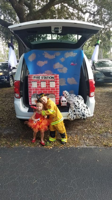 Family Halloween Costumes Fire Fighter, Flame Costume, Sibling Costumes, Sibling Costume, Fire Fighter, Costume Themes, Trunk Or Treat, Family Halloween Costumes, Family Halloween