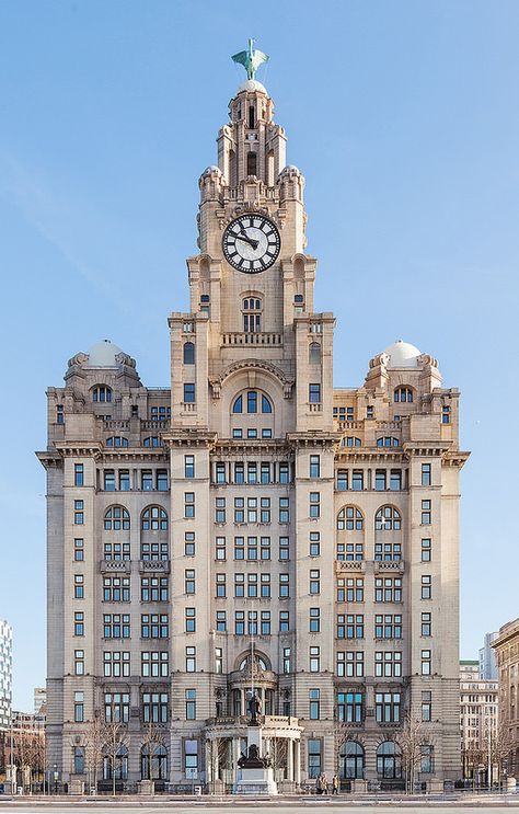 The Royal Liver Building, Liverpool, England    Jon Reid Liver Building Liverpool, Liverpool Architecture, Liver Building, Liverpool Docks, Liverpool History, Vision Photography, Liverpool Home, West England, Liverpool City