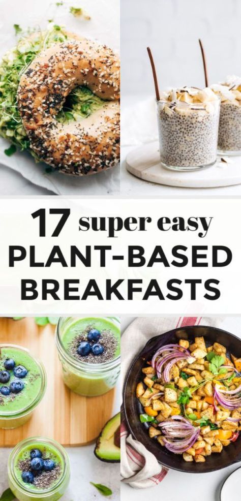 Plant Based Diet Meals, Menu Sarapan Sehat, Plant Based Recipes Breakfast, Plantbased Recipes, Plant Based Foods, Plant Based Diet Recipes, Resep Diet, Plant Based Breakfast, Breakfast Delicious