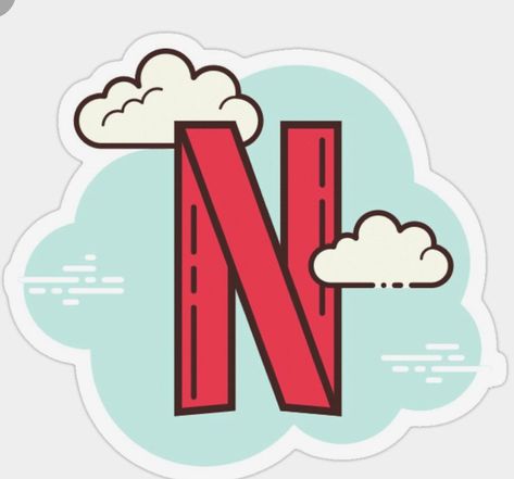 Netflix Logo Aesthetic, Netflix Icon Aesthetic, Netflix Stickers, Netflix Aesthetic, Netflix Icon, Piskel Art, App Store Icon, Sticker Aesthetic, Pop Stickers