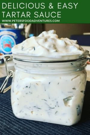 Homemade Tartar Sauce Easy, Easy Tartar Sauce, Dill Dip Recipes, Tartar Sauce Recipe, Homemade Pickles Dill, Pickle Dip, Dill Dip, Chia Recipe, Homemade Tartar Sauce