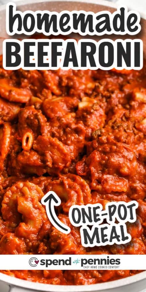 Macaroni Tomatoes, Homemade Beefaroni Recipe, Ground Beef Macaroni, Homemade Beefaroni, Beef A Roni, Beefaroni Recipe, Beef Macaroni, Beef Casseroles, Chef Boyardee