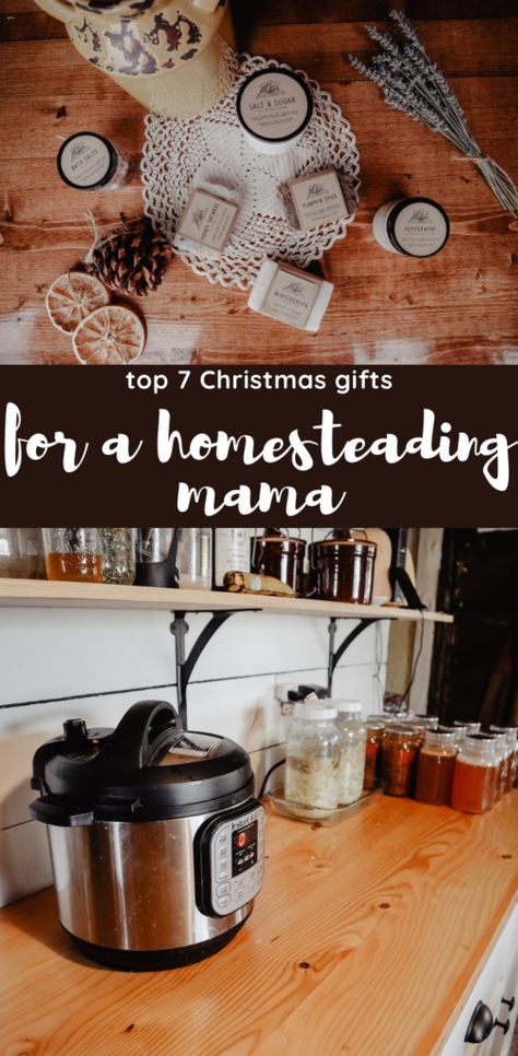 Homemaking Christmas Gifts, Homestead Christmas Aesthetic, Homemaker Christmas Gifts, Homesteading Christmas Gifts, Christmas Gifts For Homesteaders, Homesteading Gift Ideas, Diy Homestead Gifts, Homestead Gift Ideas, Homestead Christmas Gifts