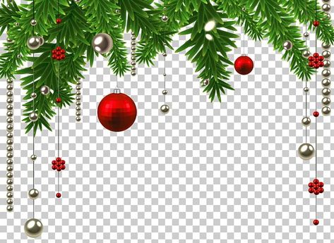 Blue Christmas Ornaments, Pumpkin Images, Png Images Free, Ornament Drawing, Christmas Border, Merry Christmas Images, Christmas Hanging, Red Ornaments, Ball Decorations