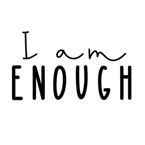 I Am Enough, Cute Shirt Designs, Fashion For Kids, Kindness Rocks, Cricut Craft Room, Cricut Projects Vinyl, Parchment Paper, Iron On Transfer, Lettering Fonts