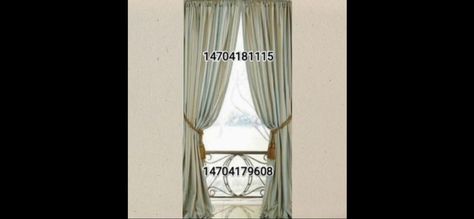 Bloxburg Curtains, Bloxburg Curtain, Bloxburg Curtain Decals, Bloxburg Photos, Bridgerton House, Bloxburg Victorian House, Blocksburg House, Rh Decals, Bloxburg Mansion