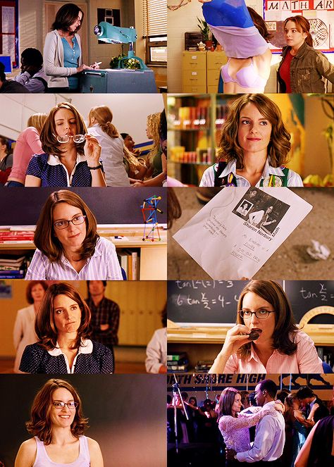 Tina Fey as Shannon Norbury, Mean Girls Ms Norbury, Tina Fey Mean Girls, Mean Girls Costume, Set Ideas, Amy Poehler, Chick Flicks, Tina Fey, Pinterest Board, Mean Girls