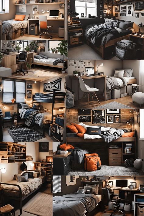 dorm room ideas for guys  vintage dorm room ideas for guys  two beds dorm room ideas for guys  simple dorm room ideas for guys  green dorm room ideas for guys  black dorm room ideas for guys  college dorm room ideas for guys  boho College Room Ideas For Guys, Dorms For Guys, College Dorm Ideas For Guys, Men’s Dorm Ideas, Room Decor Ideas For Guys, Boy Dorm Room Ideas Colleges, Dorm Room Designs For Guys, Mens Dorm Room Ideas, Guys College Apartment