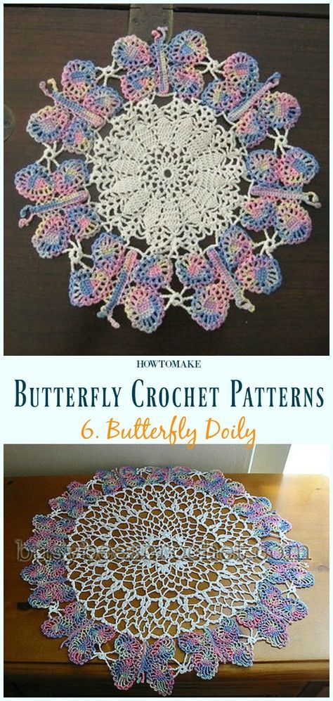 Butterfly Doily Free Crochet Pattern - Free #Butterfly; #Crochet; Patterns Butterfly Doily, Crochet Edging Patterns Free, Crochet Butterfly Free Pattern, Crochet Doily Pattern, Butterfly Crochet, Crochet Butterfly Pattern, Free Crochet Doily Patterns, Doily Pattern, Crochet Dollies