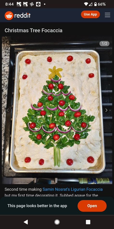 Foccacia Christmas Tree, Foccacia Bread Christmas Art, Christmas Foccacia, Christmas Foccacia Bread, Foccacia Art, Foccia Bread, Flower Focaccia, Foccacia Bread Art, Italian Breads