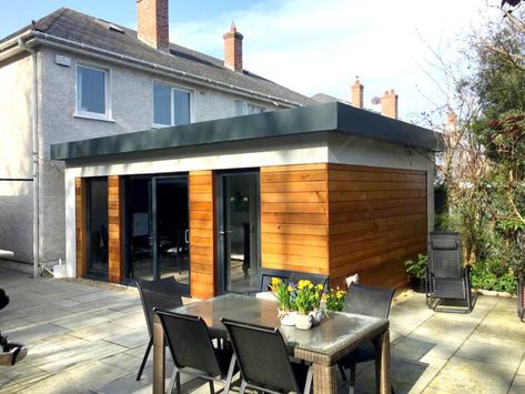 House Extension – Garden Rooms – Pod Factory Ireland Modular Extension Uk, Pod Extension, Modular Extension, Pod House, House Extension, Garden Rooms, House Extensions, Modular Homes, Garden Room