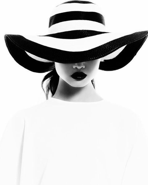 High Key, The White Stripes, Black And White Stripes, Black And White Portraits, On The Top, Black N White, Black White Fashion, White Fashion, White Photography