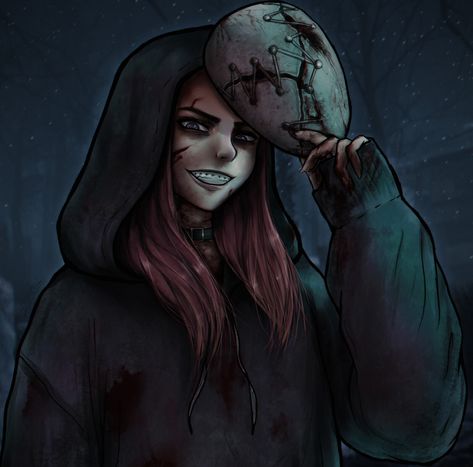 Susie Dead By Daylight, Dbd Pfp, Susie Dbd, Legion Dbd, Creepypasta Girls, Anime Demon Boy, Emo Art, Gothic Fantasy Art, Dead By Daylight