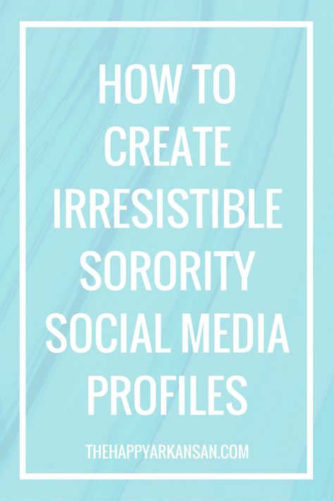 When I left my collegiate sorority days, I took up a National Officer  position with my sorority Tri Sigma. I joke that I am basically a Sigma  Instagram stalker, and I have seen the amazing things that my sisters  across the country have done with their sorority profiles. With recruitment  around the corner, you need to understand social media use. This can be  helpful for your members as well as your sorority social media chair as you  try to craft your sorority's story online.  1. Don't Re... Sorority Social Media Posts, Sorority Social Media Ideas, Sorority Social Media, Big Little Quotes, Social Media Strategy Template, Sorority Socials, Delta Zeta Sorority, Sorority Pr, Sorority Recruitment