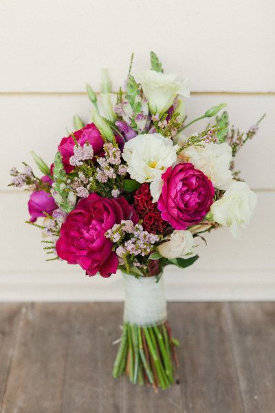 Beautiful fuchsia peony and white bouquet | Photography by Kate Robinson Photography, Floral Design by Flowers of Yarra Glenn Pink Wedding Colors, Spring Wedding Bouquets, Peony Bouquet Wedding, Hot Pink Weddings, Red Bouquet Wedding, Summer Wedding Bouquets, Prom Flowers, Pink Bouquet, Bouquet Of Flowers