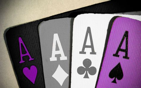 An Asexual's Guide To Labels Asexual Humor, Ace Logo, Ace Pride, Asexual Pride, Ace Of Hearts, Ace Of Spades, Lgbtq Pride, Lgbt Pride, Purple Aesthetic