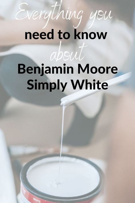 You may already know that Simply White (OC-117) from Benjamin Moore is a favorite among design professionals. It was even the 2016 Benjamin Moore Color of the Year and still reigns as one of the best white paint colors among homeowners. But just because it’s one of the most popular whites doesn’t mean that it will work for everyone, so how can you determine if Simply White is right for you? Honed Quartz Countertops, Benjamin Moore Simply White, White Benjamin Moore, Decorators White Benjamin Moore, Benjamin Moore Advance Paint, Living Room Rug Placement, Diy Home Upgrades, Custom Entertainment Center, Modern Rustic Living Room