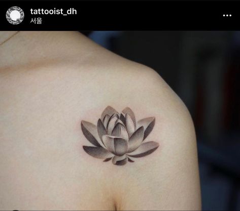 Lotus Tattoo Men, Lotus Tattoo Shoulder, White Lotus Tattoo, Lotus Tattoo Meaning, Black Lotus Tattoo, Small Lotus Tattoo, Uv Tattoo, Lotus Tattoo Design, Tattoo Shading